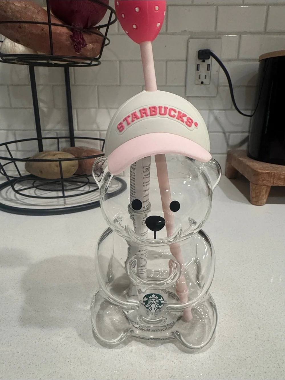 2026 Starbucks bearista clear cup new in box